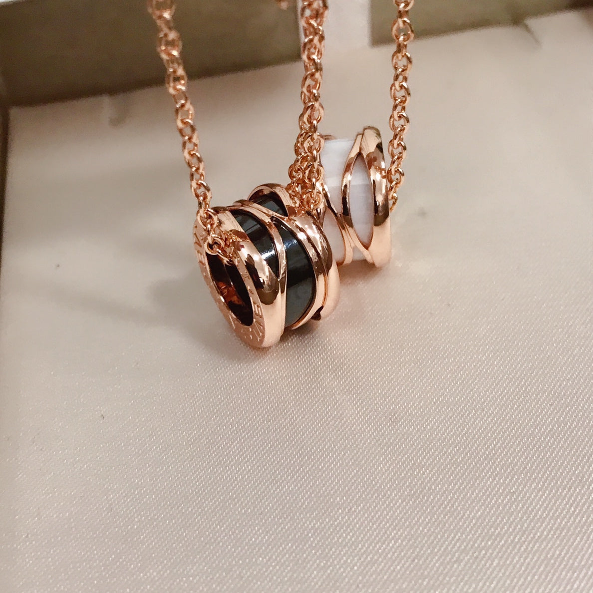 [Angela Jewellery]ZERO 1 FOUR BAND PINK GOLD CERAMIC