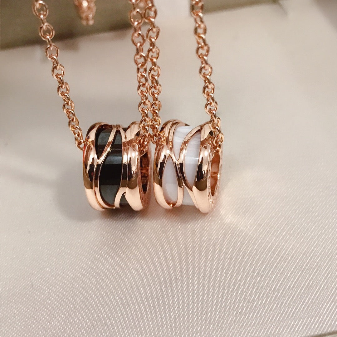 [Angela Jewellery]ZERO 1 FOUR BAND PINK GOLD CERAMIC