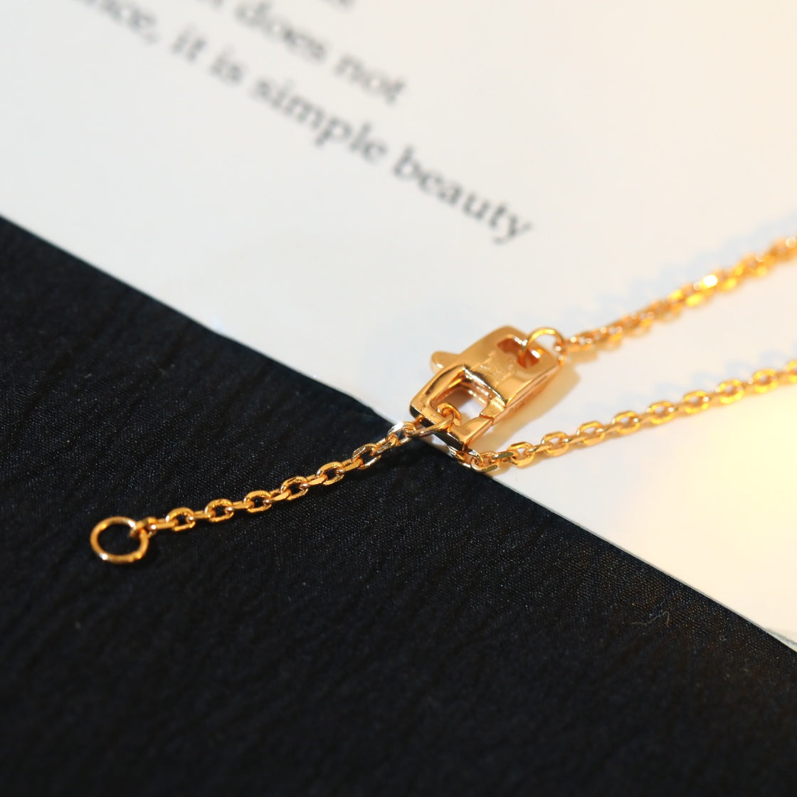 [Angela Jewellery]STAR AND SUN DIAMOND PINK GOLD NECKLACE