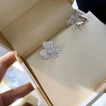 [Angela Jewellery]CLOVER COMOS DIAMOND EARRINGS SILVER