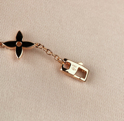[Angela Jewellery]STAR AND SUN 7 MOTIFS GOLD BRACELET