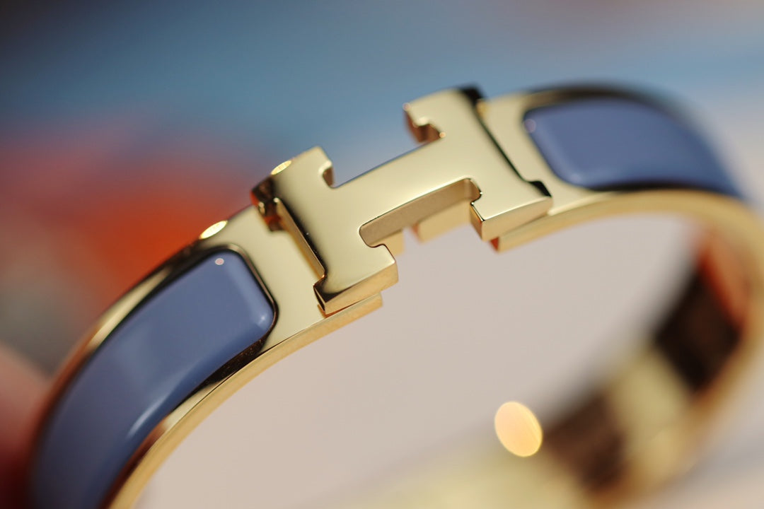 [Angela Jewellery]H BRACELET 12MM BLUE GRAY
