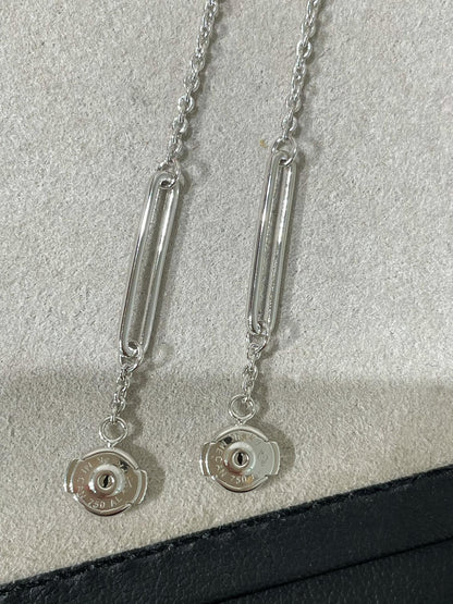[Angela Jewellery]CHAINE CHAOS DIAMOND DROP EARRINGS
