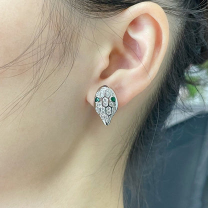 [Angela Jewellery]SERPENT DIAMOND STUD EARRINGS