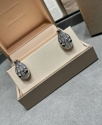 [Angela Jewellery]SERPENT DIAMOND STUD EARRINGS