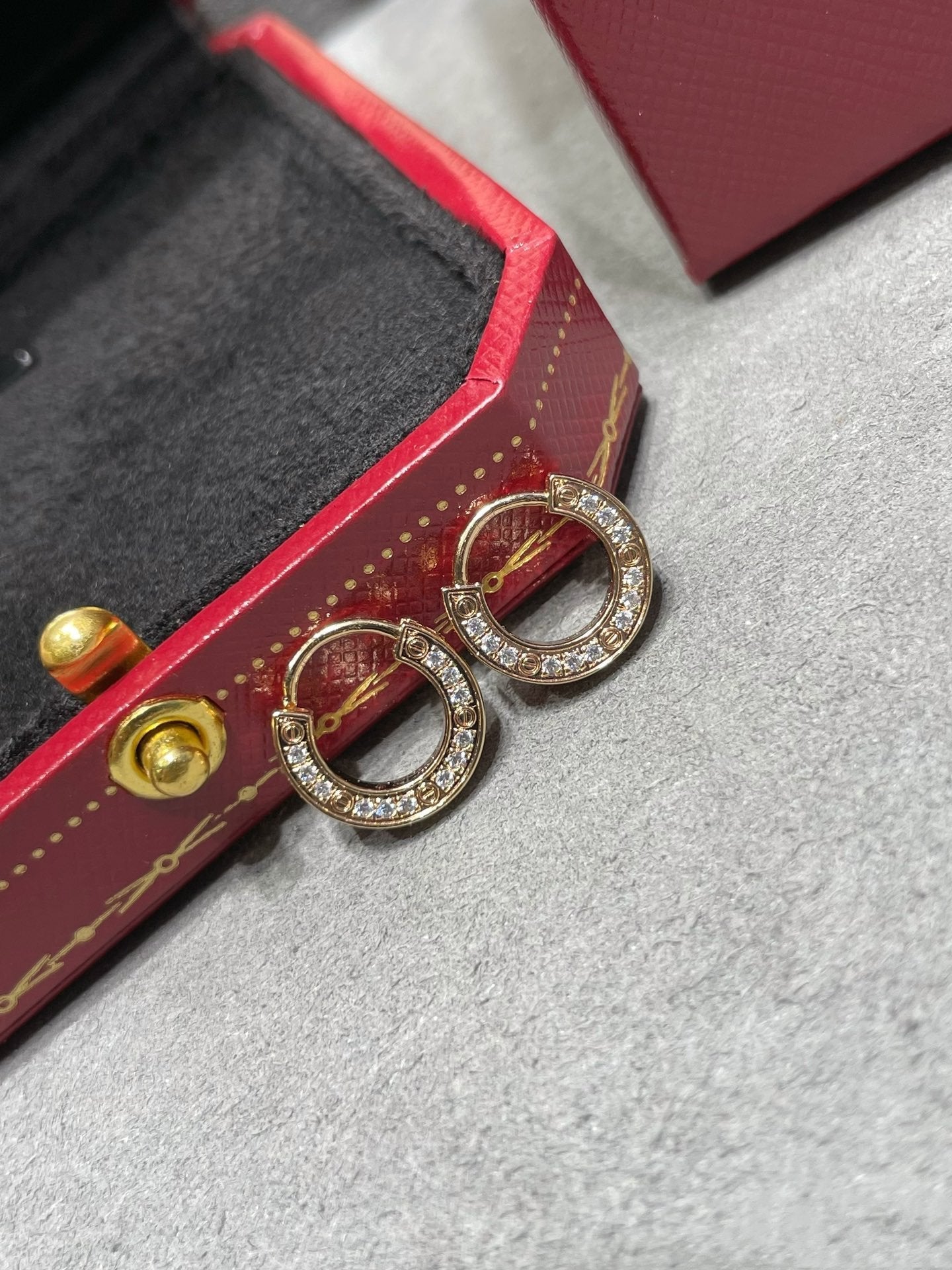 [Angela Jewellery]LOVE DIAMOND EARRINGS