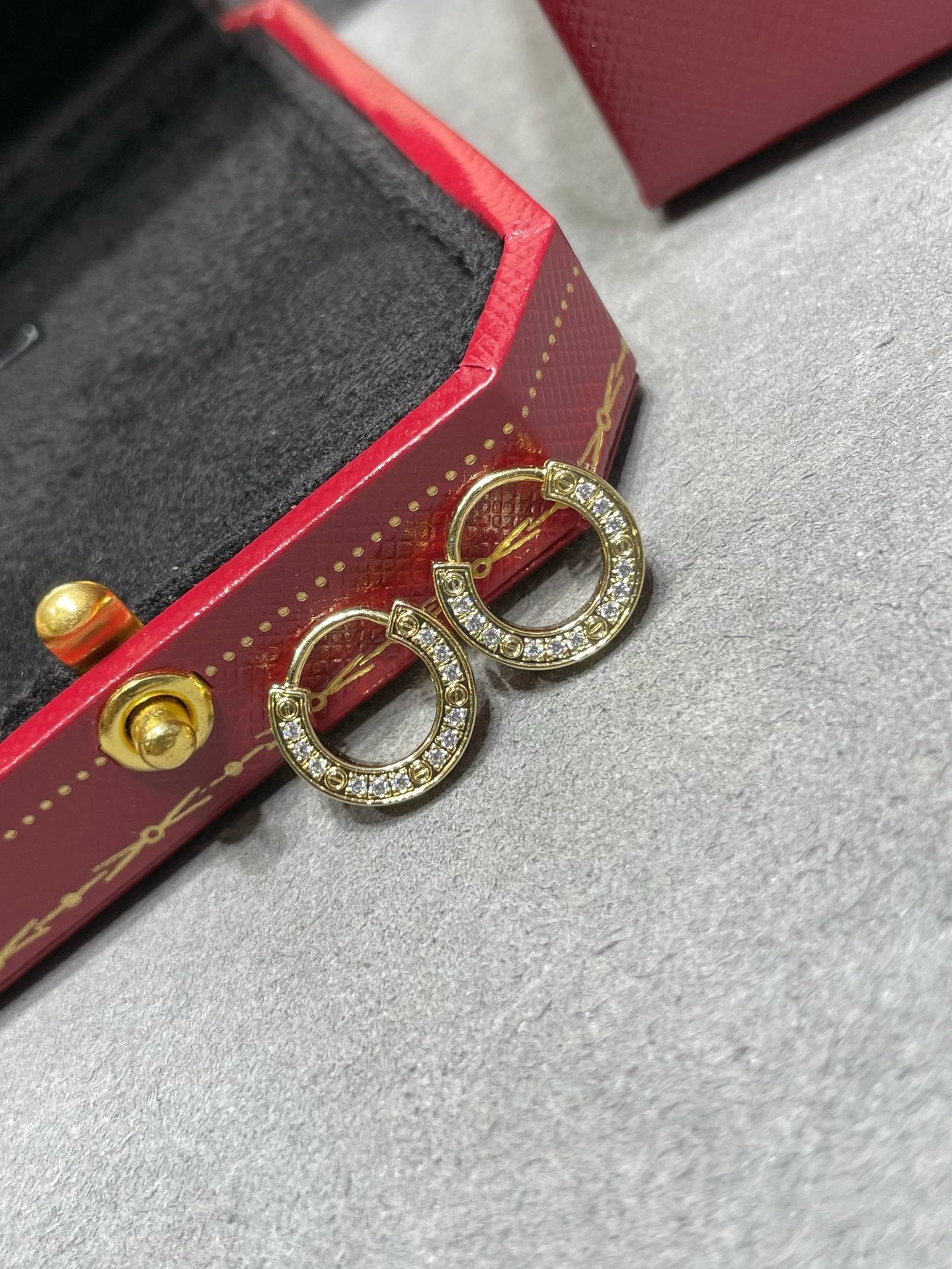 [Angela Jewellery]LOVE DIAMOND EARRINGS