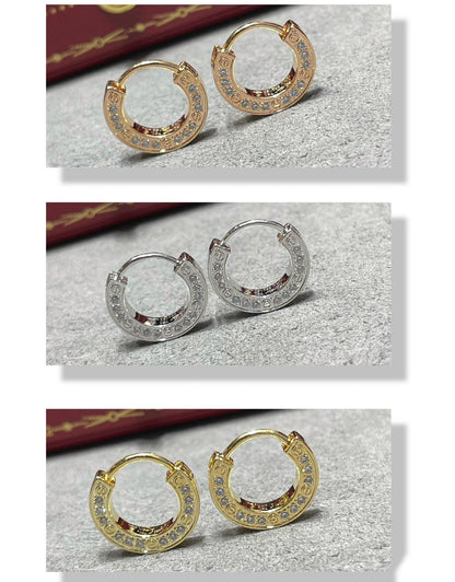 [Angela Jewellery]LOVE DIAMOND EARRINGS