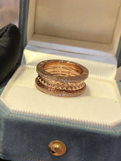 [Angela Jewellery]ZERO 1 ROCK DIAMOND PINK GOLD