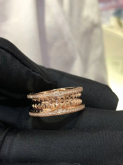 [Angela Jewellery]ZERO 1 ROCK DIAMOND PINK GOLD