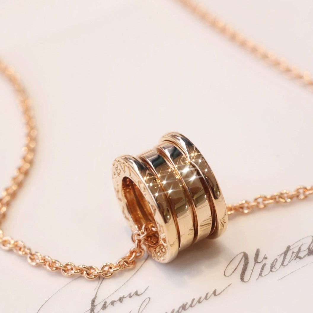 [Angela Jewellery]ZERO 1 PINK GOLD NECKLACE