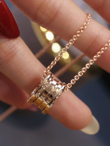 [Angela Jewellery]ZERO 1 PINK GOLD NECKLACE