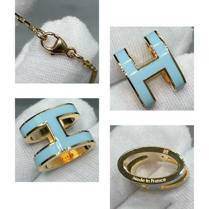 [Angela Jewellery]POP H SKY BLUE NECKLACE