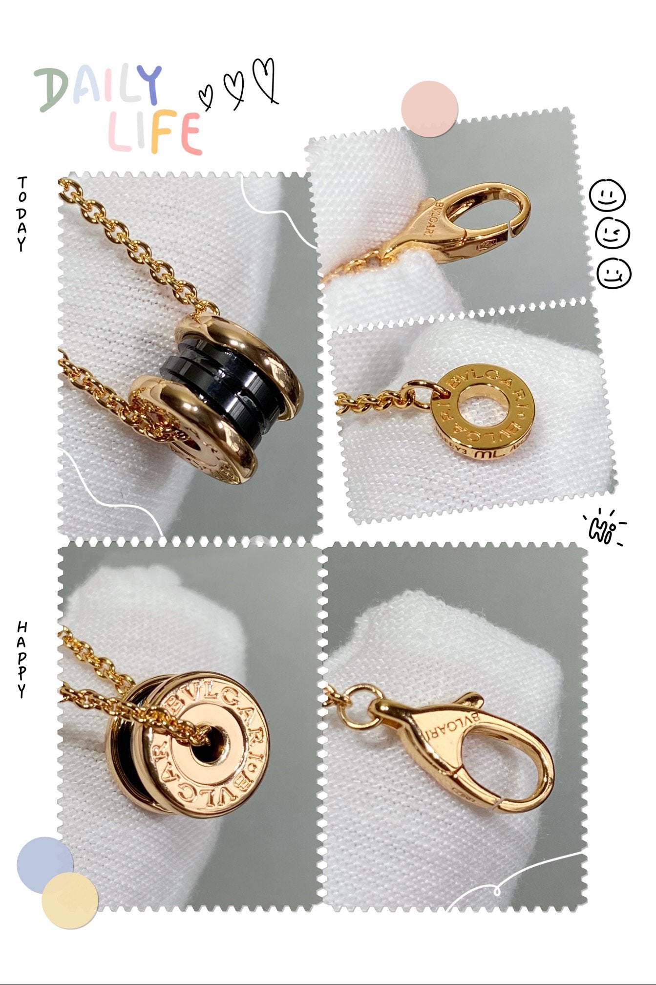 [Angela Jewellery]ZERO 1 CERAMIC MINI NECKLACE