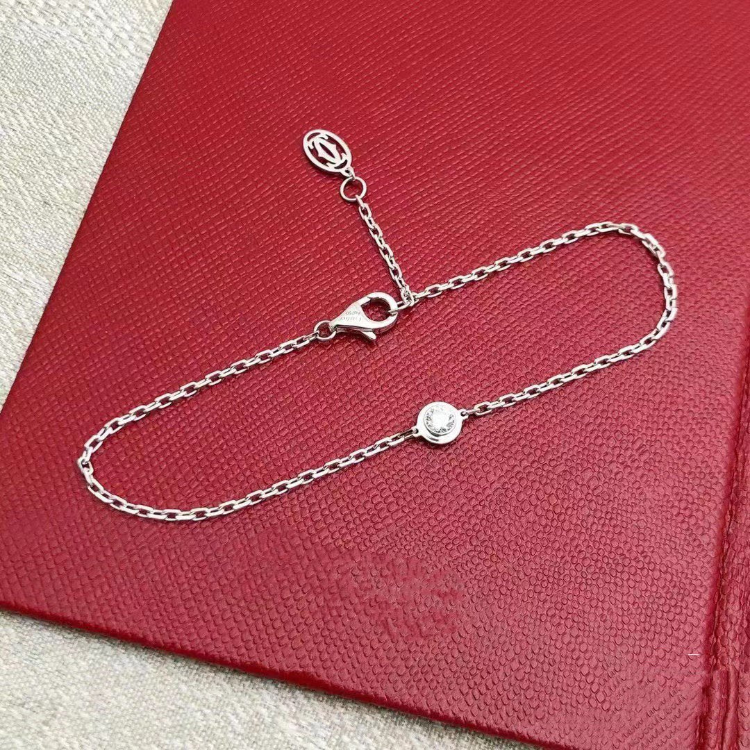 [Angela Jewellery]DAMOUR DIAMOND LINK BRACELET