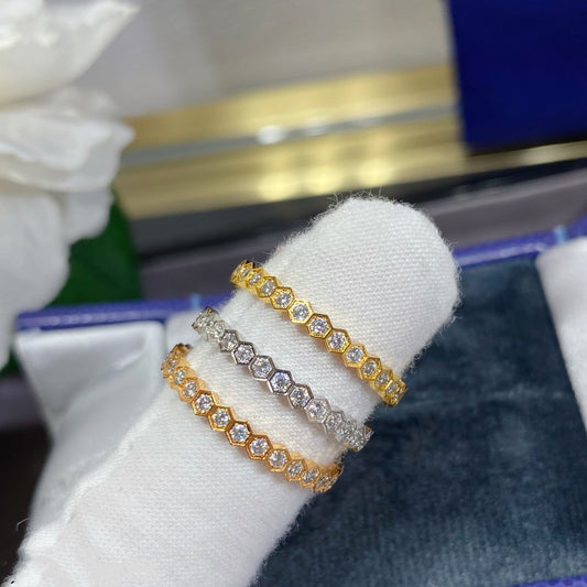 [Angela Jewellery]BEE LOVE DIAMOND PAVED SMALL RING