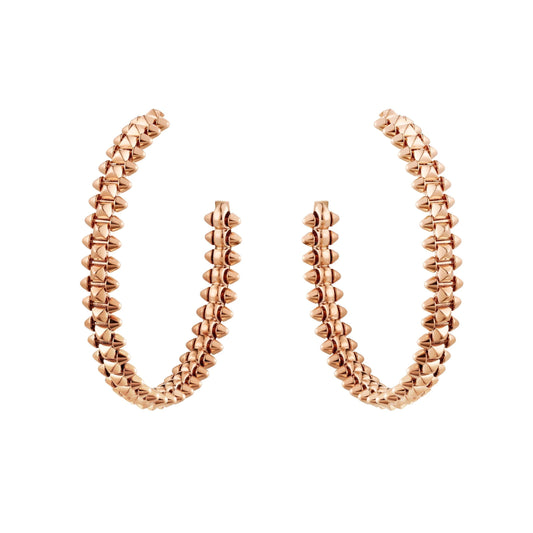 [Angela Jewellery]CLASH LARGE HOOP EARRINGS