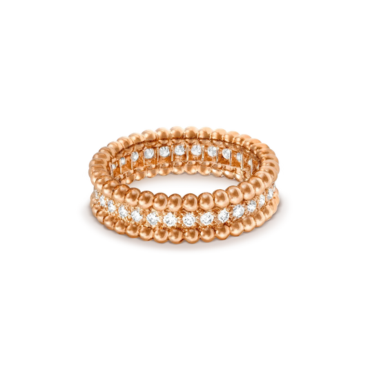 [Angela Jewellery]PERLEE DIAMOND ROSE GOLD RING