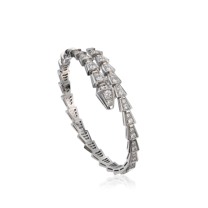 [Angela Jewellery]SERPENTI BRACELET 6MM SILVER DIAMOND