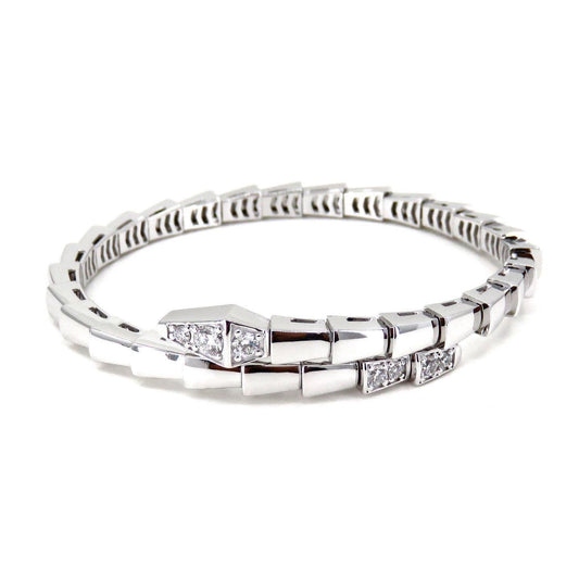 [Angela Jewellery]SERPENTI BRACELET DIAMONDS SILVER