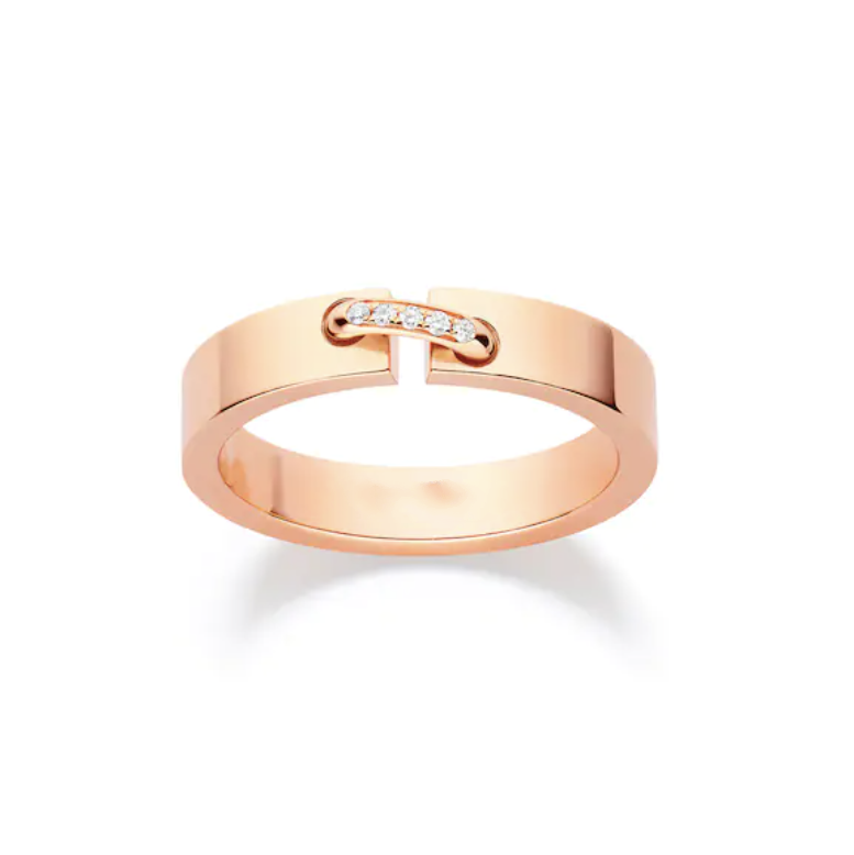 [Angela Jewellery]ALLIANCE LIENS VIDENCE DIAMOND 4MM RING