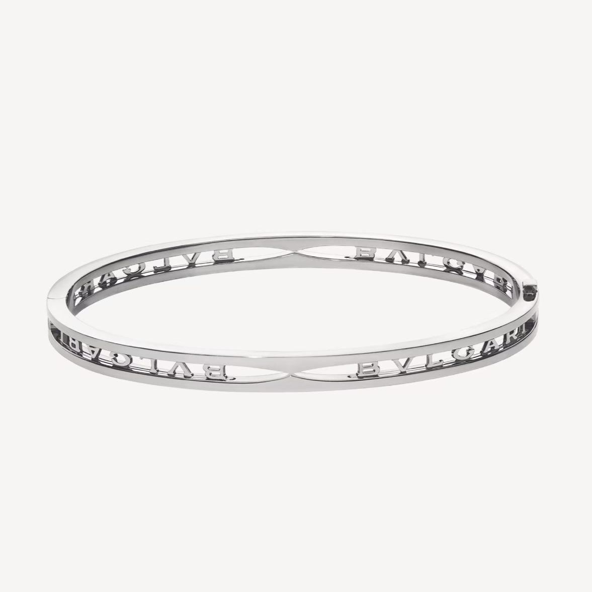 [Angela Jewellery]ZERO 1 SPIRAL LOGO SILVER BRACELET
