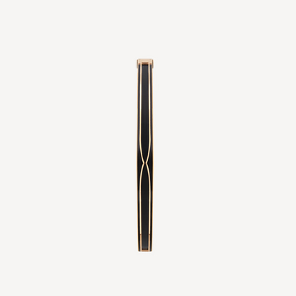 [Angela Jewellery]ZERO 1 PINK GOLD WITH MATTE BLACK CERAMIC BRACELET