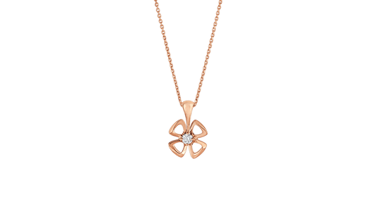 [Angela Jewellery]FIOREVER NECKLACE DIAMOND CENTER