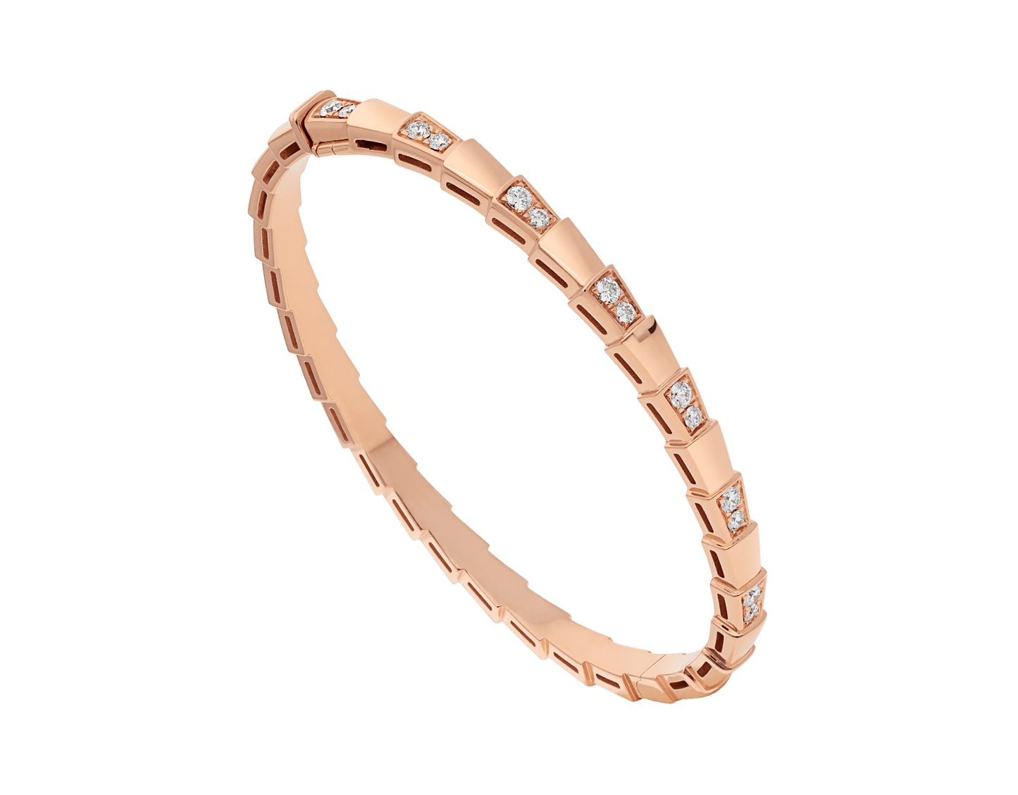[Angela Jewellery]SERPENTI SMALL BRACELET PINK GOLD DIAMOND