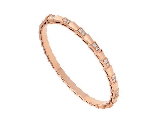 [Angela Jewellery]SERPENTI SMALL BRACELET PINK GOLD DIAMOND