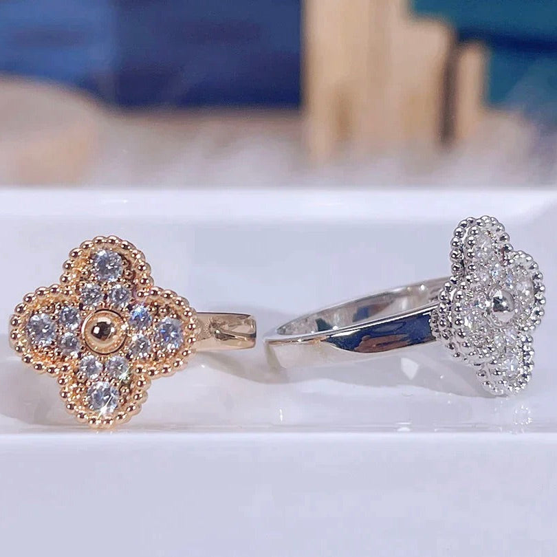 [Angela Jewellery]CLOVER DIAMOND RING