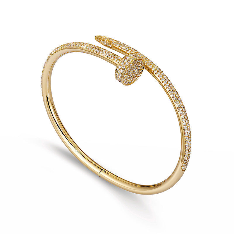 [Angela Jewellery]JUSTE BRACELET 3.5MM ALL DIAMONDS