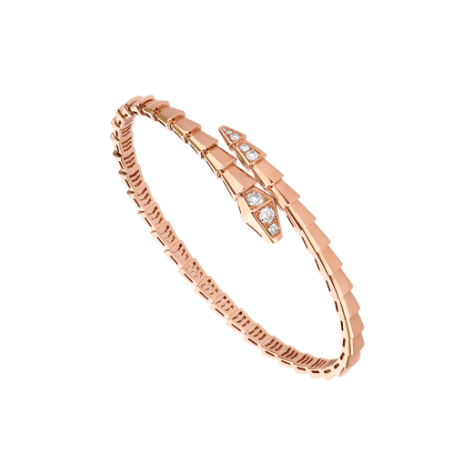 [Angela Jewellery]SERPENTI BRACELET DIAMONDS PINK GOLD