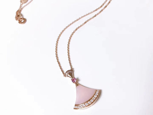 [Angela Jewellery]DREAM NECKLACE PINK MOP DIAMOND