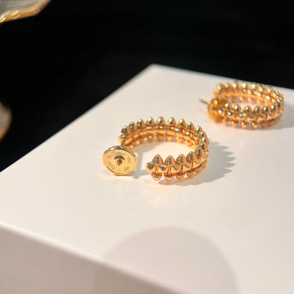 [Angela Jewellery]CLASH SMALL HOOP EARRINGS