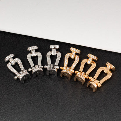 [Angela Jewellery]FORCE LARGE HORSESHOE NO DIAMOND BRACELET SILVER