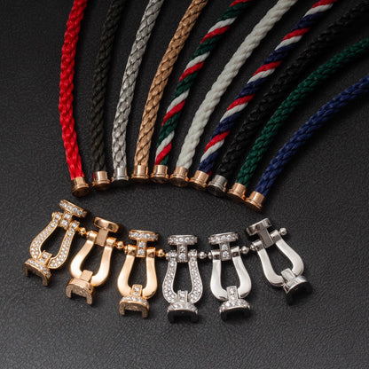 [Angela Jewellery]FORCE LARGE HORSESHOE NO DIAMOND BRACELET SILVER