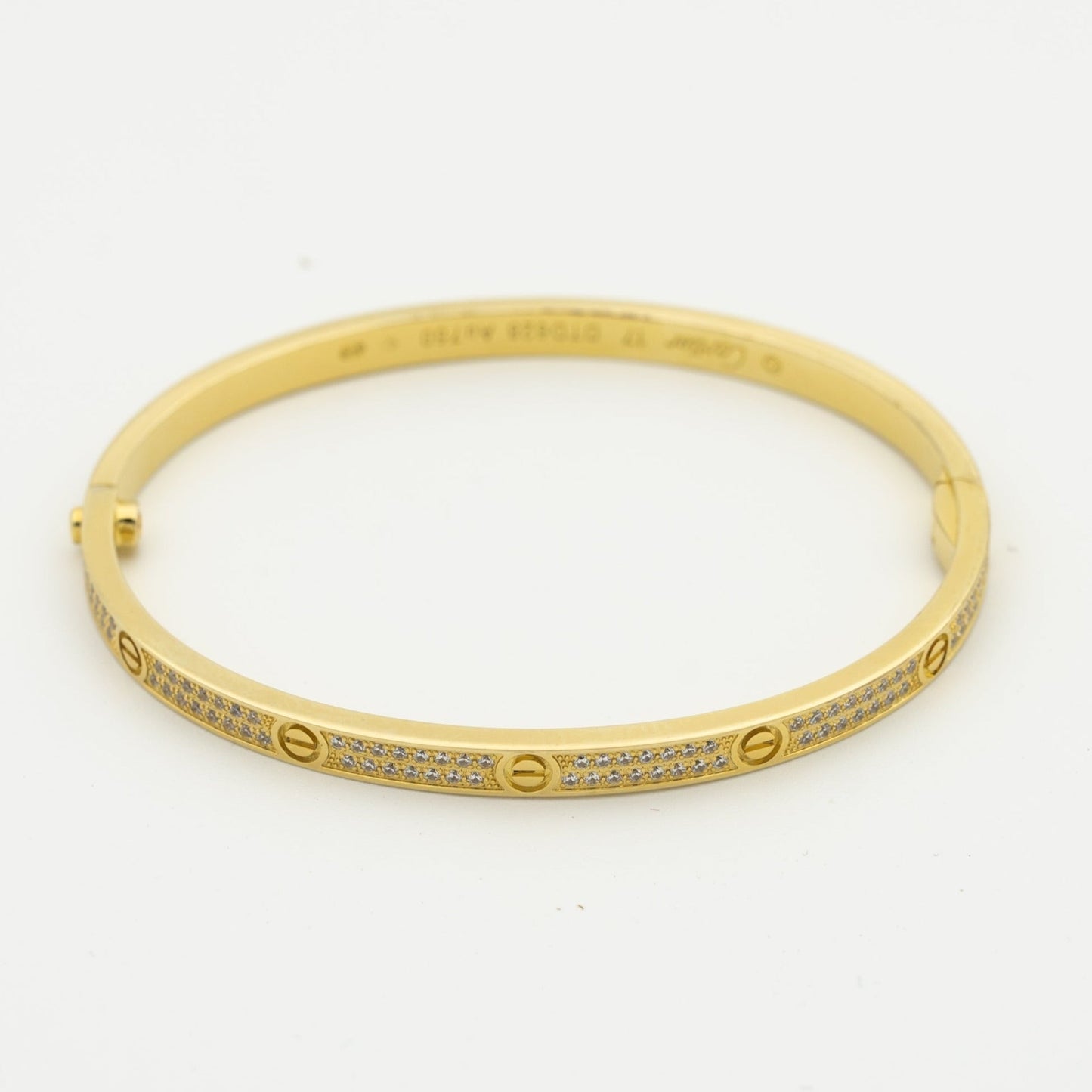 [Angela Jewellery]LOVE BRACELET 3.65MM DIAMOND-PAVED