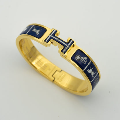 [Angela Jewellery]H BRACELET BLUE CERAMIC