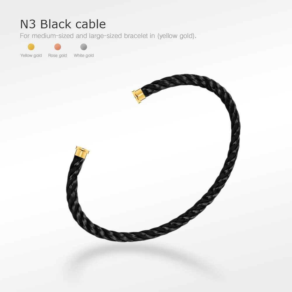 [Angela Jewellery]FORCE SERIES BRACELET CABLES 50 CHOICES (DIY SELECTION)