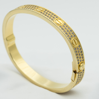 [Angela Jewellery]LOVE BRACELET 6.1MM DIAMOND-PAVED
