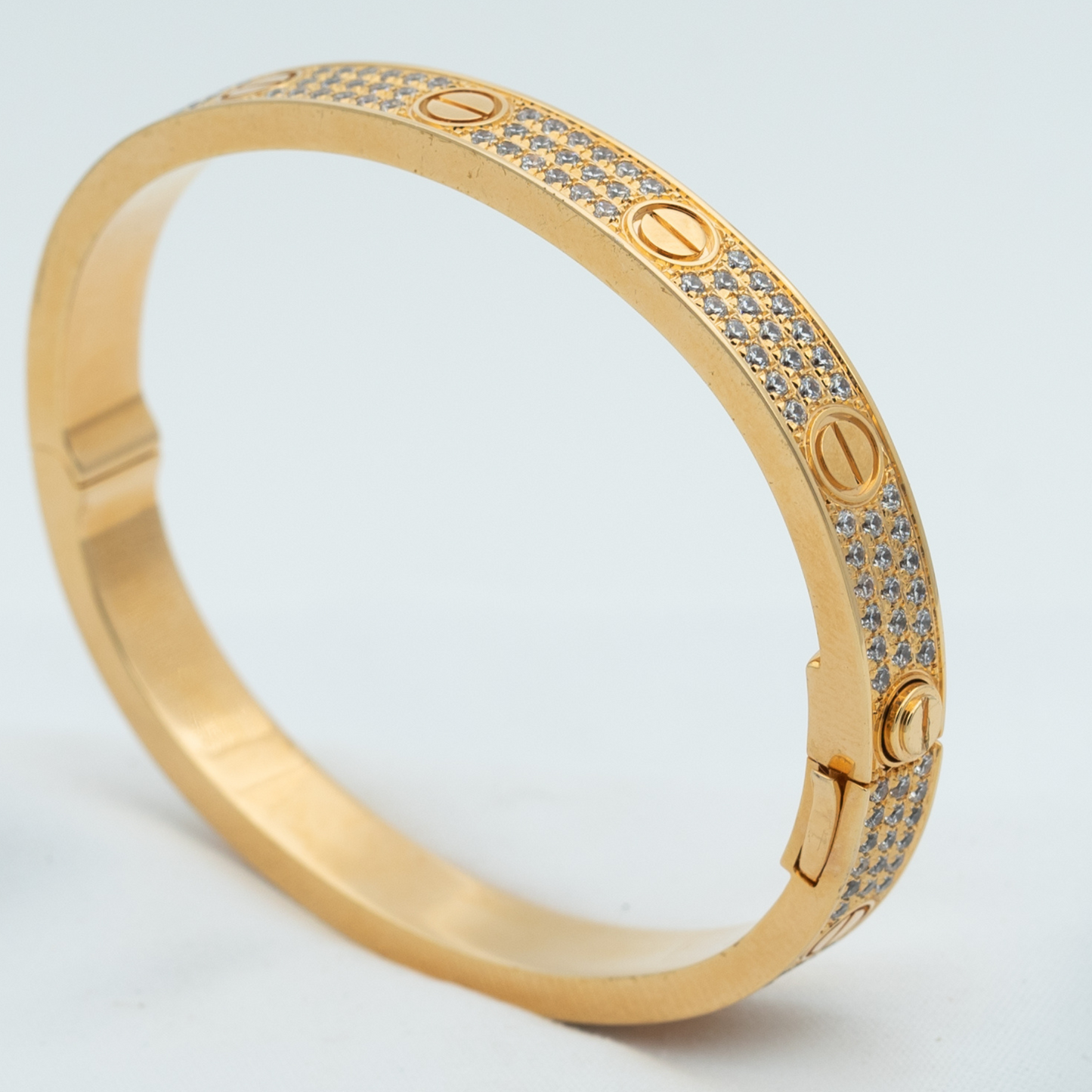 [Angela Jewellery]LOVE BRACELET 6.1MM DIAMOND-PAVED