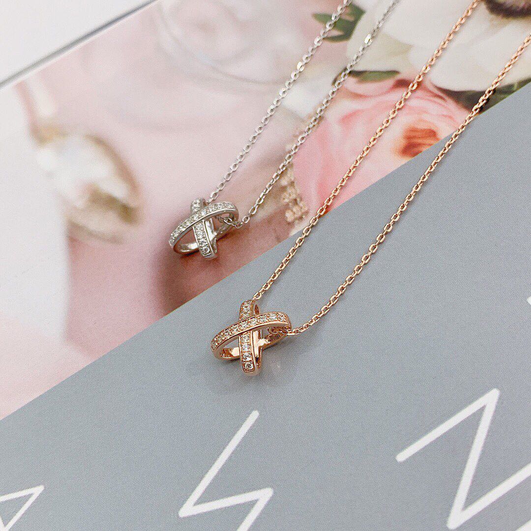 [Angela Jewellery]JEUX DE DIAMOND NECKLACE