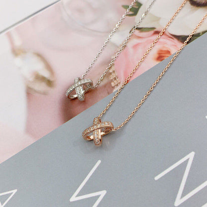 [Angela Jewellery]JEUX DE DIAMOND NECKLACE