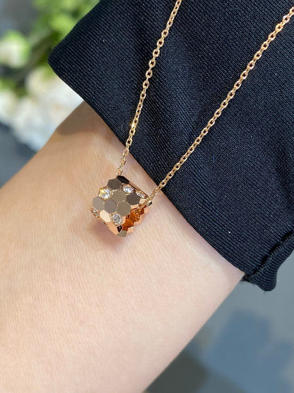 [Angela Jewellery]BEE LOVE DIAMOND NECKLACE