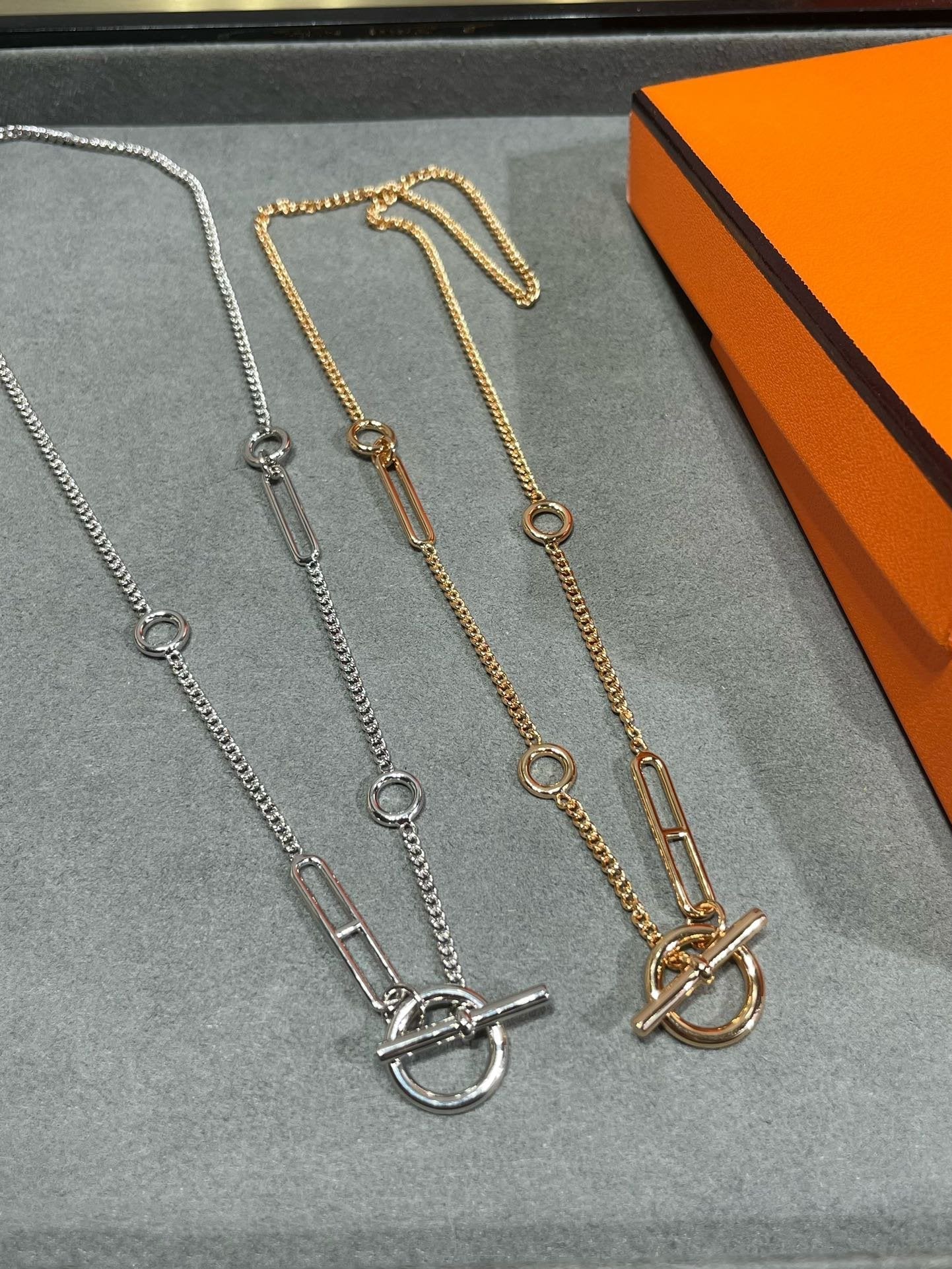 [Angela Jewellery]HM STERLING CHAINE D'ANCRE HEART