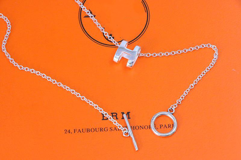 [Angela Jewellery]HM NECKLACE H LETTER OVAL SERIES