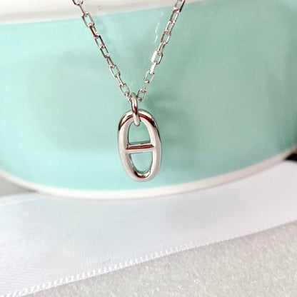 [Angela Jewellery]HM PIG NOSE NECKLACE