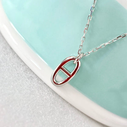 [Angela Jewellery]HM PIG NOSE NECKLACE