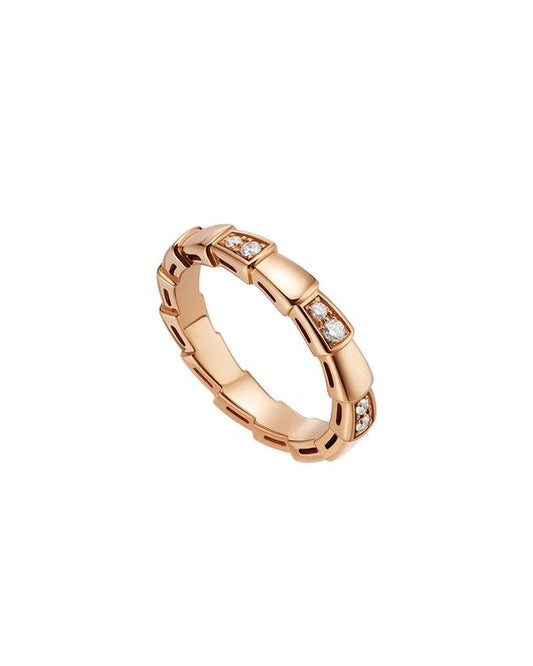 [Angela Jewellery]SERPENTI RING PINK GOLD  3MM